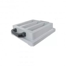 Three Gang Plastic Moulds 40x40x160 mm