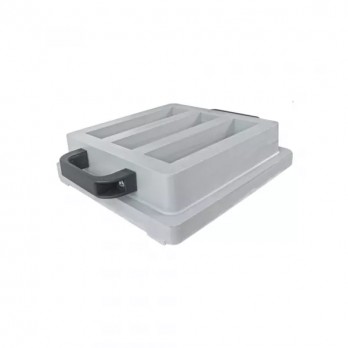 Three Gang Plastic Moulds 40x40x160 mm